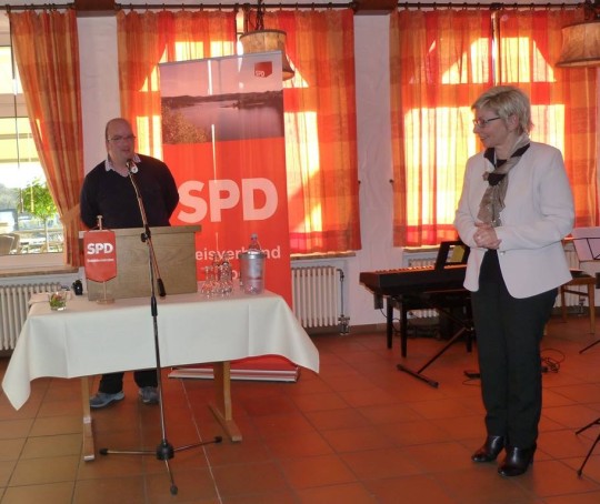 Michael erzählte die Story über den letzten Cowboy aus Gütersloh Bild: SPD Attendorn