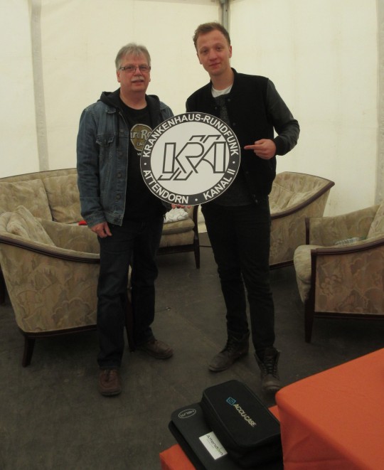 Rainer mit Joris Bild: KRA 2