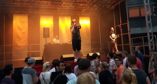 Ab 21.00 Uhr ging's ab! Bild: KRA 2