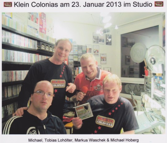 Die Klein Colonias stellten ihre neue CD vor im Jahr 2013 Bild: KRA 2