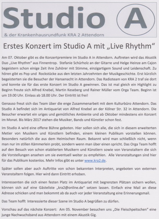 KRA 2 06.10.2016