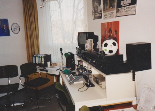 Das Studio kurz nach dem Umzug im Jahr 2001 Bild: KRA 2