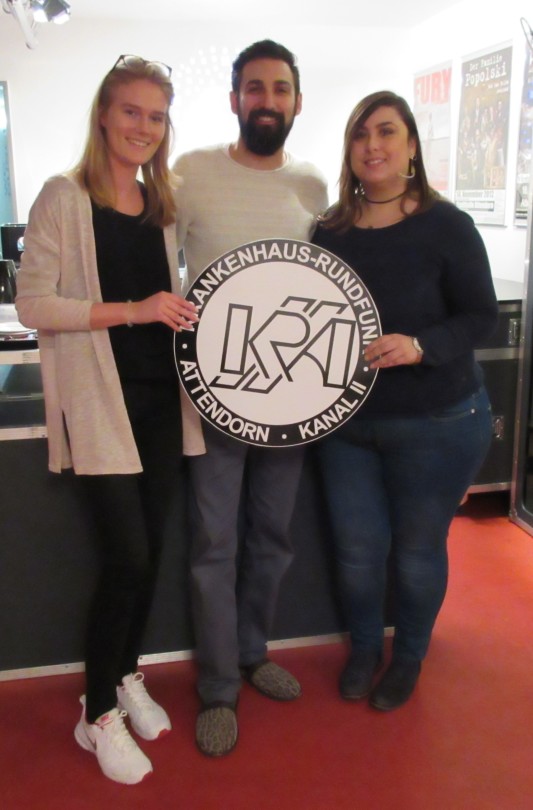 V.l.: Jessica, Murat Isboga und Cansu Karagöz   Bild: KRA 2