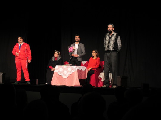 Mit dem Stück Öztürks III in der Stadthalle Attendorn Bild: KRA 2